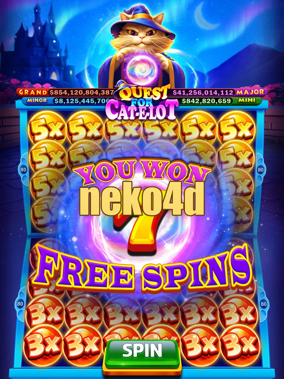 neko4d Tangkapan Layar Resmi APK